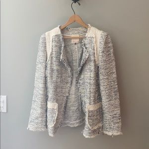 Rebecca Taylor Light Blue Cotton Jacket